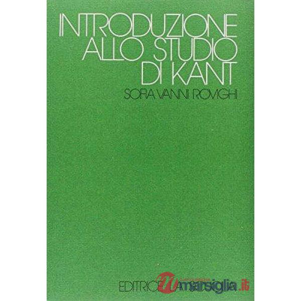 INTRODUZIONE STUDIO KANT