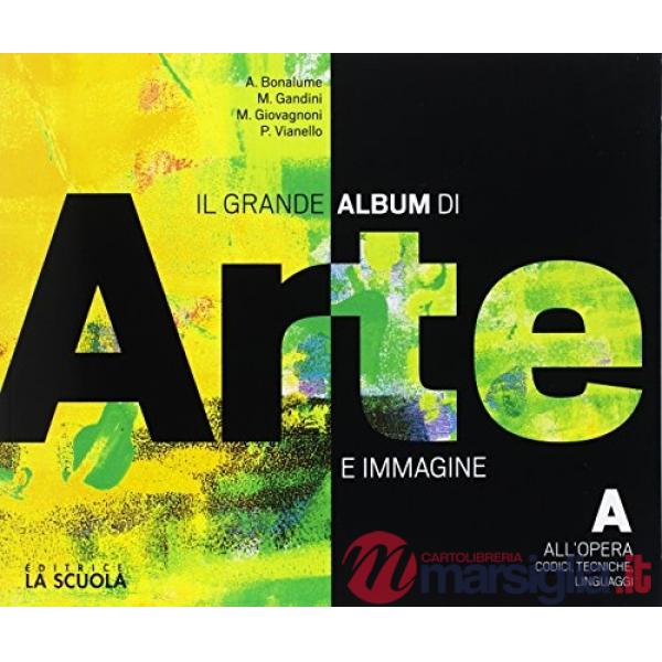 GRANDE ALBUM ARTE IMMAGINE A PLUS E.A.