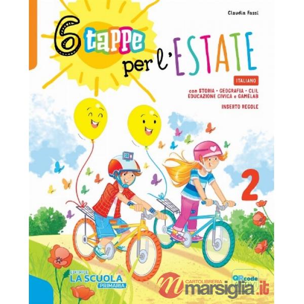 6 TAPPE PER L'ESTATE - ITA 2 + MATE 2 + NARR. 2 + LAB 2 KIT