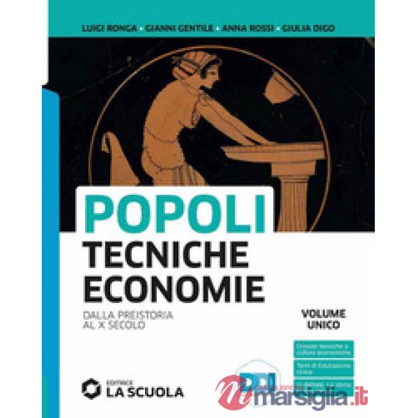 POPOLI TECNICHE ECONOMIE - UNICO + PER. SETT. BIENNIO KIT