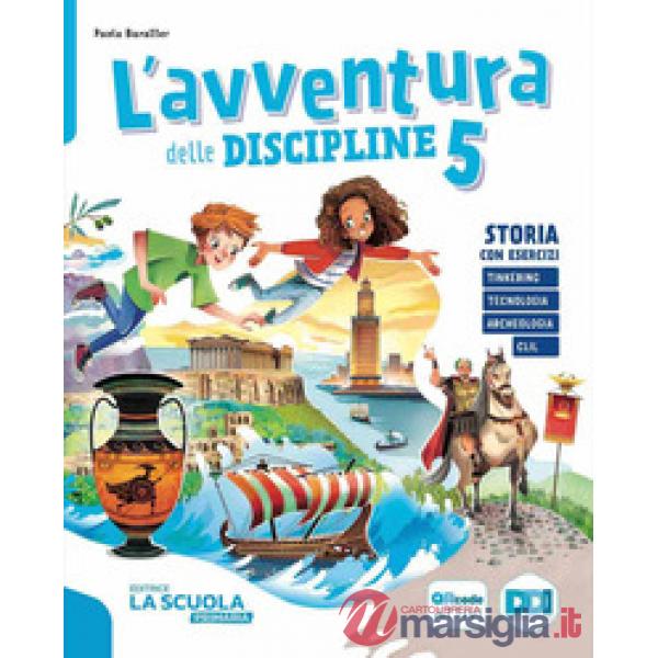 AVVENTURA DELLE DISCIPLINE VOLUME UNICO STORIA GEO 5 KIT (L')