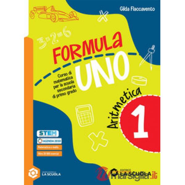 FORMULA UNO - ARITMETICA 1 + GEOM. 1 + QUAD. 1 KIT ED. AL.