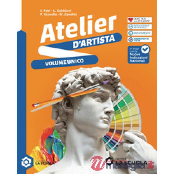 ATELIER D'ARTISTA - VOLUME UNICO + ALBUM DELLE COMPETENZE IN DIGITALE