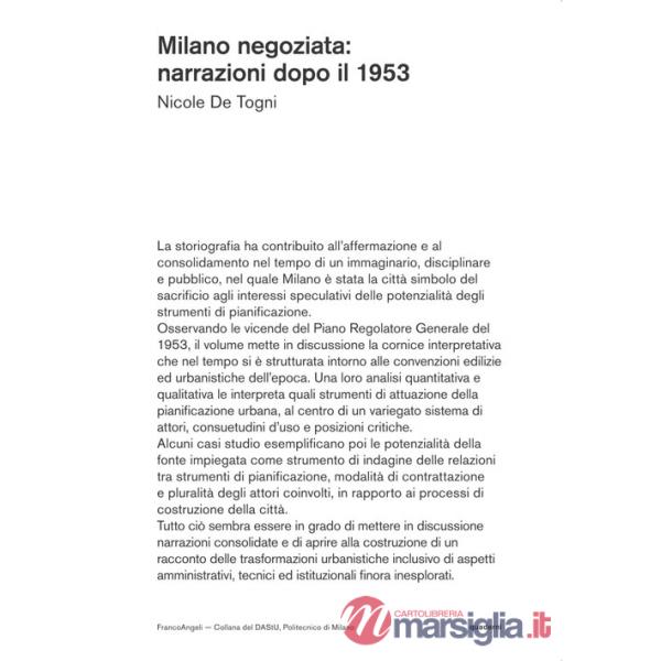 Milano negoziata: narrazioni dopo il 1953
