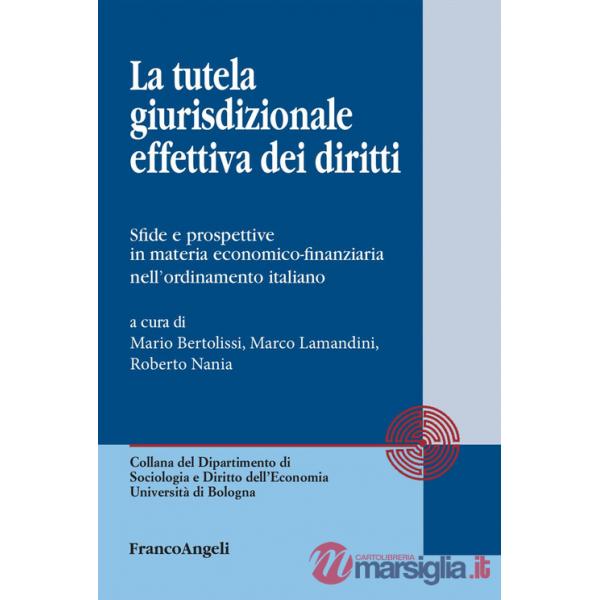 Tutela giurisdizionale effettiva dei diritti. Sfide e prospettive in materia economico-finanziaria nell'ordinamento italiano (La