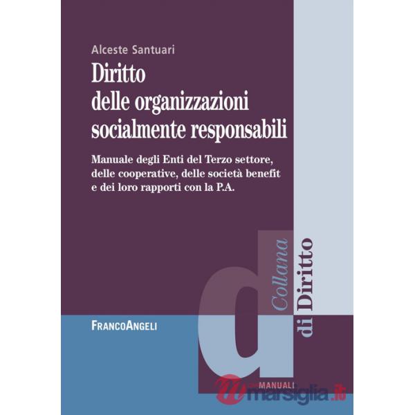 Diritto delle organizzazioni socialmente responsabili. Manuale degli Enti del Terzo settore, delle cooperative, delle società be