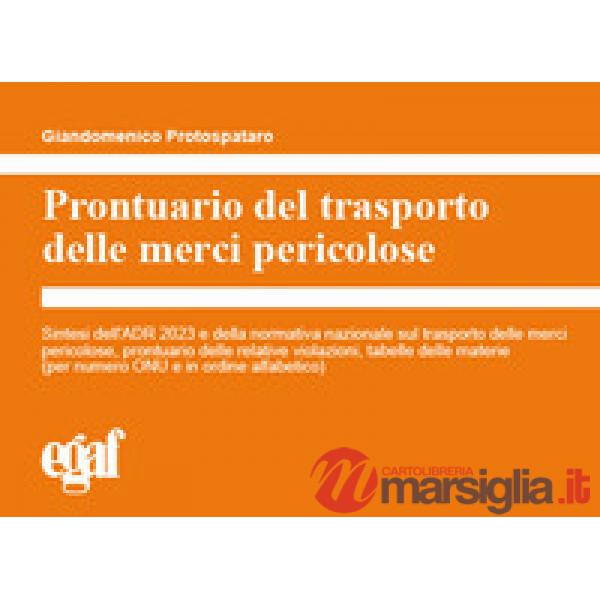 Prontuario del trasporto delle merci pericolose