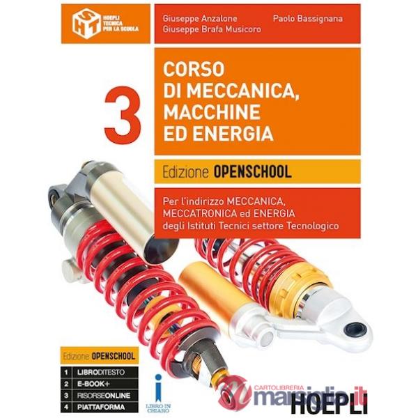 CORSO DI MECCANICA, MACCHINE ED ENERGIA 3 + ESER. DI MECC., MACCHINE E