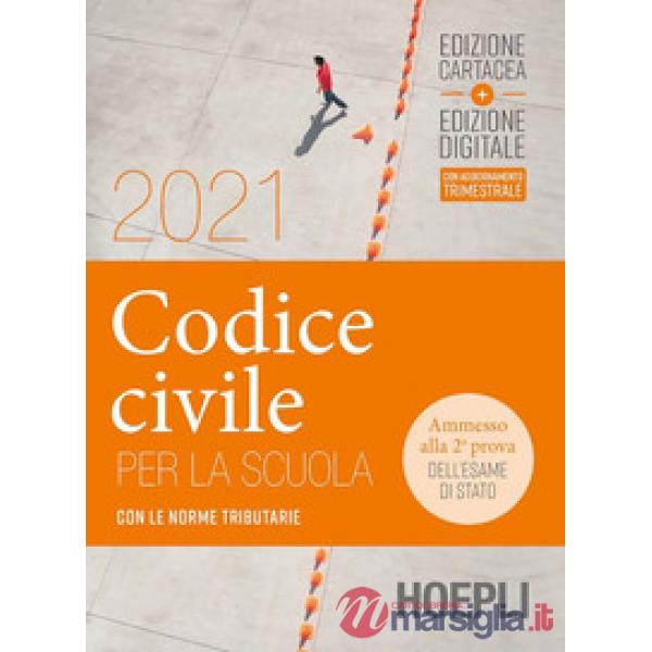 CODICE CIVILE PER LA SCUOLA 2021