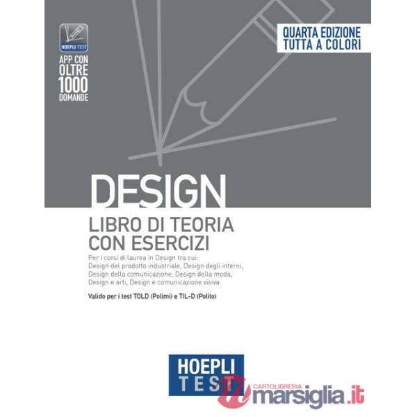 HOEPLI TEST. DESIGN. LIBRO DI TEORIA CON ESERCIZI