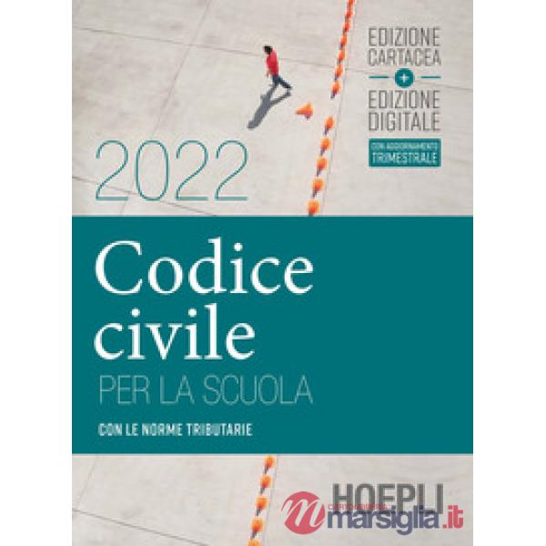 CODICE CIVILE PER LA SCUOLA 2022