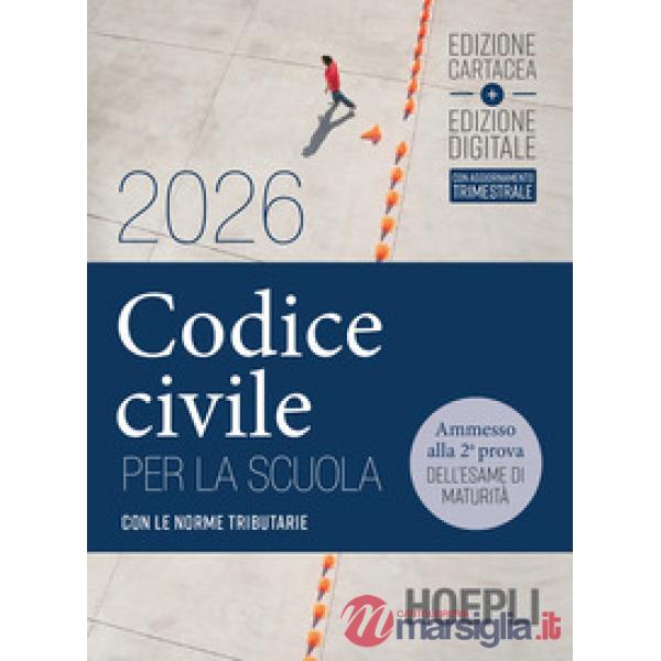 CODICE CIVILE PER LA SCUOLA 2026