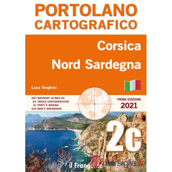 Corsica. Nord Sardegna. Portolano cartografico