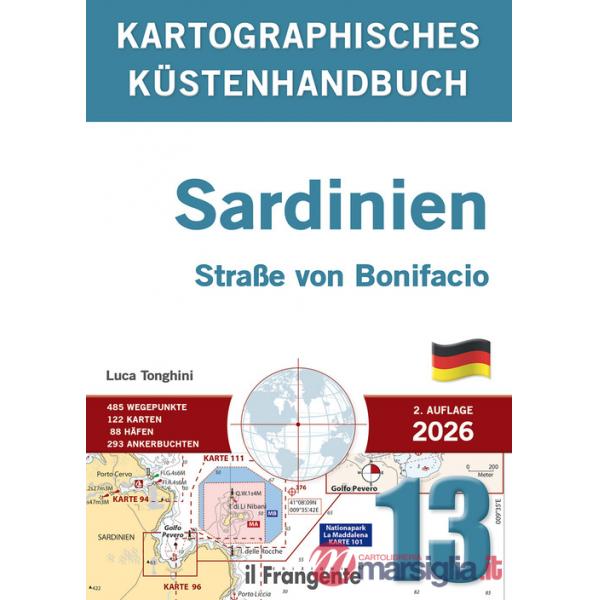 Kartographisches küstenhandbuch 13. Sardinien und die Straße von Bonifacio. Auch online verfügbar