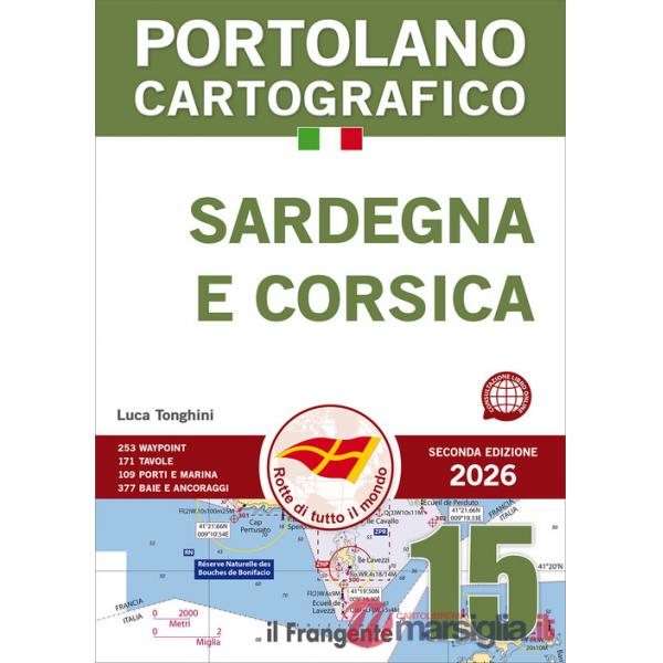 Sardegna e Corsica. Portolano cartografico. Vol. 15