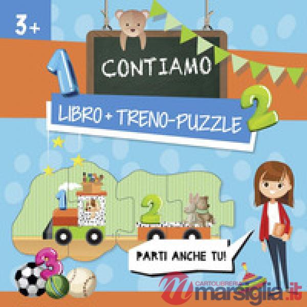 Contiamo. Treno-puzzle. Ediz. a colori. Con puzzle