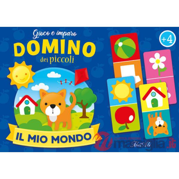 Mio mondo. Domino dei piccoli. Ediz. a colori. Con 28 tessere (Il)