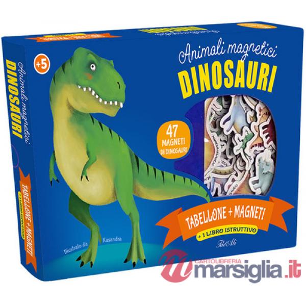 Dinosauri. Animali magnetici. Ediz. a colori. Con 47 magneti. Con tabellone pieghevole