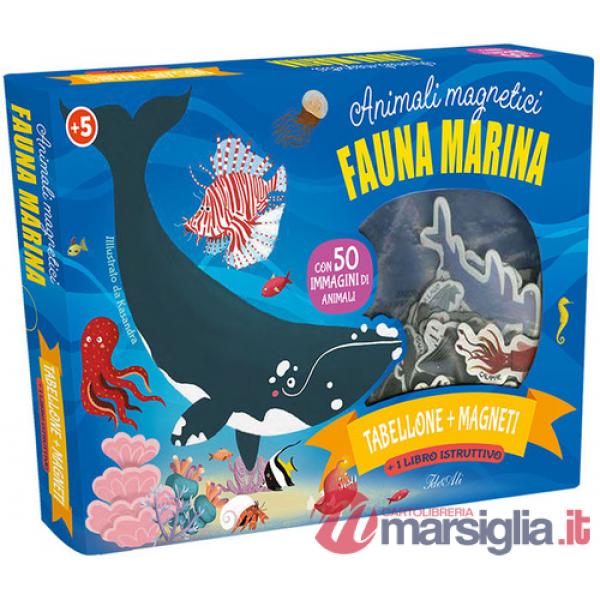 Fauna marina. Animali magnetici. Ediz. a colori. Con tabellone pieghevole