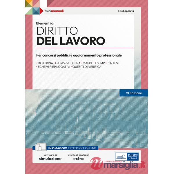 Elementi di diritto del lavoro. Per concorsi pubblici e aggiornamento professionale. Teoria e test. Con espansione online. Con s