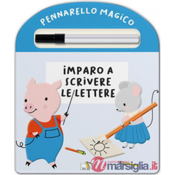 Imparo a scrivere le lettere. Ediz. a colori. Con pennarello magico