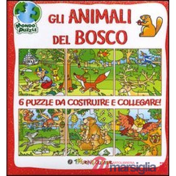Animali del bosco. Libro puzzle. Ediz. illustrata (Gli)