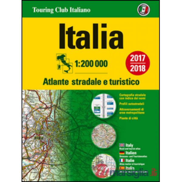 Atlante stradale d'Italia Nord, Centro, Sud 1:200.000