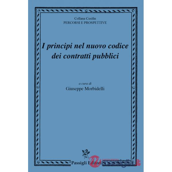 Principi nel nuovo codice dei contratti pubblici (I)