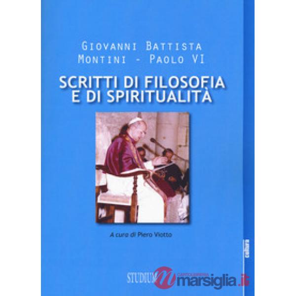 Scritti di filosofia e di spiritualità