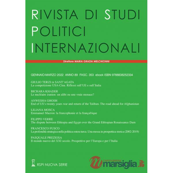 Rivista di studi politici internazionali (2022). Vol. 1
