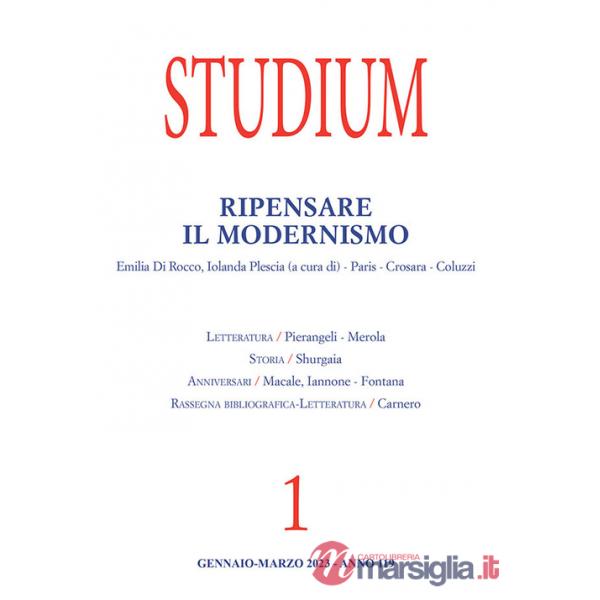 Studium (2023). Vol. 1: Ripensare il modernismo