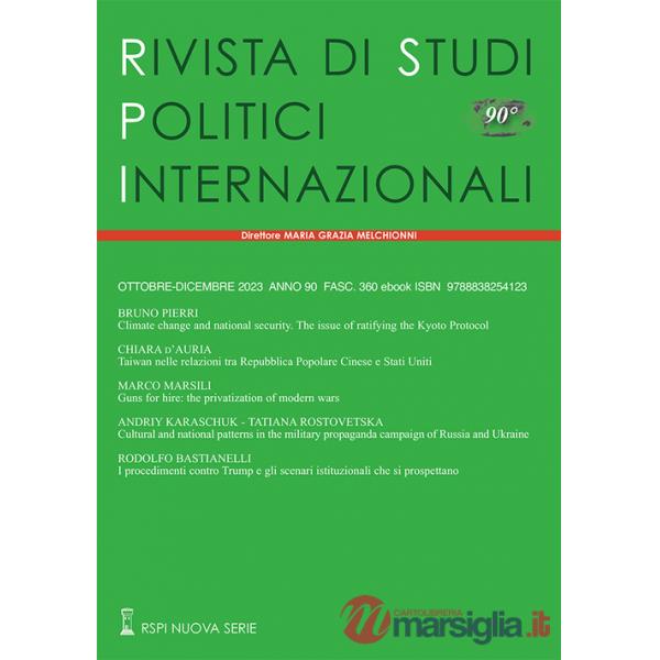 Rivista di studi politici internazionali (2023). Vol. 4