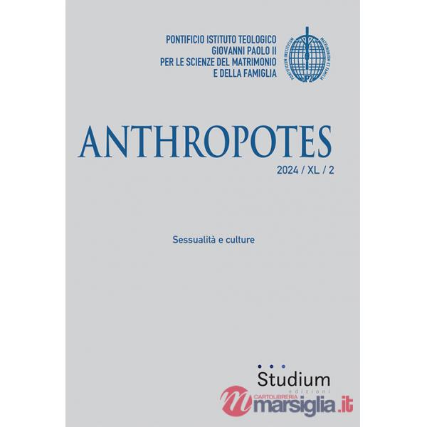Anthropotes (2024). Vol. 2: Sessualità e culture