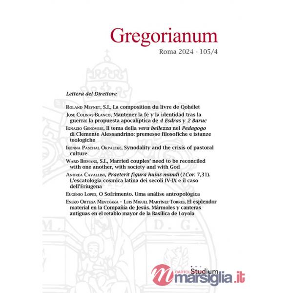 Gregorianum (2024). Vol. 105/3