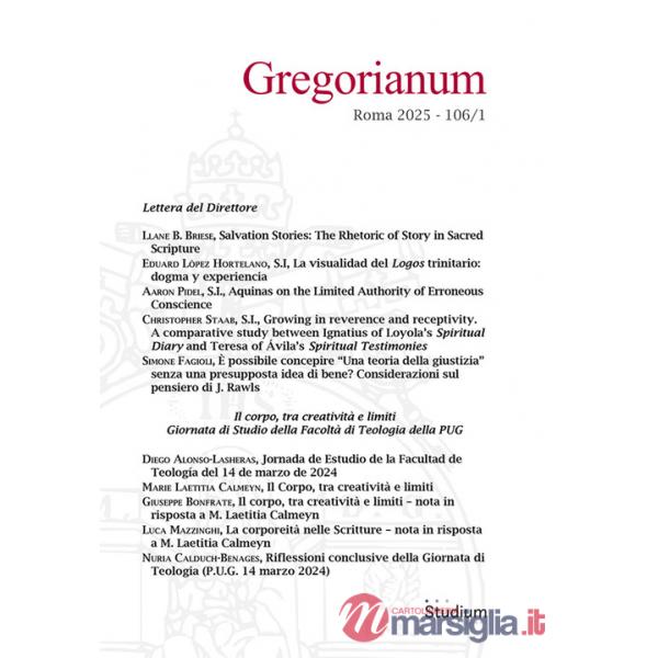 Gregorianum (2025). Vol. 1