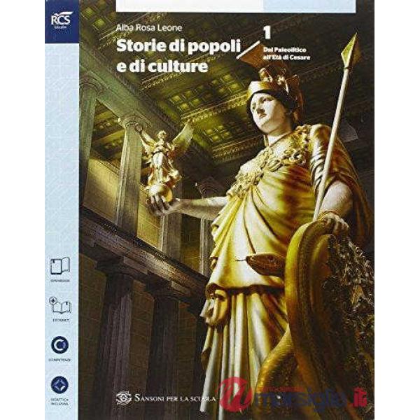 STORIA POPOLI CULTURE 1 SET MAIOR + STORIA