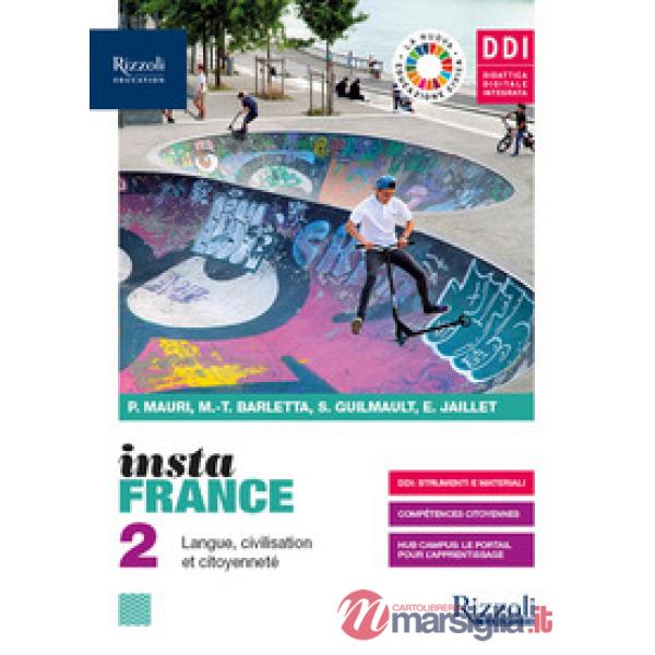INSTAFRANCE + VOL. 2 + FASCICOLO (CERTIFICAZIONI E DELF) + HUB KIT