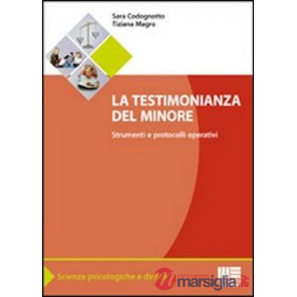 La testimonianza del minore. Strumenti e protocolli operativi