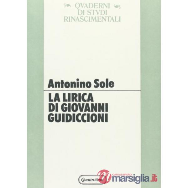 Lirica di Giovanni Guidiccioni (La)