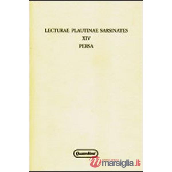 Lecturae plautinae sarsinates. Vol. 14