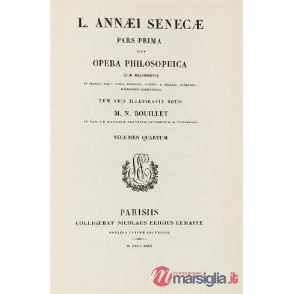 Opera Philosophica (rist. anast. Parigi, 1827 ss.). Vol. 4: Epistolae morales, F