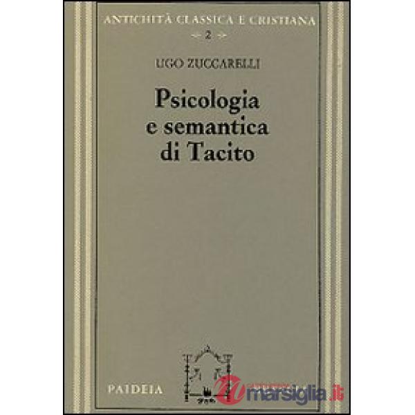 Psicologia e semantica di Tacito