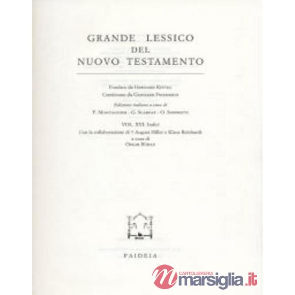 Grande lessico del Nuovo Testamento. Vol. 16