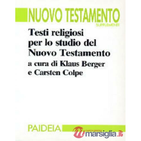 Testi religiosi per lo studio del Nuovo Testamento
