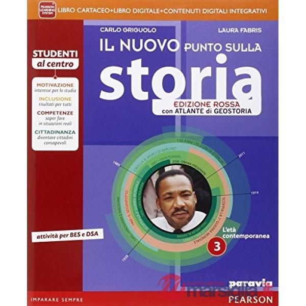 NUOVO PUNTO STORIA 3 ROSSA VOL + ATL + ITE + DID