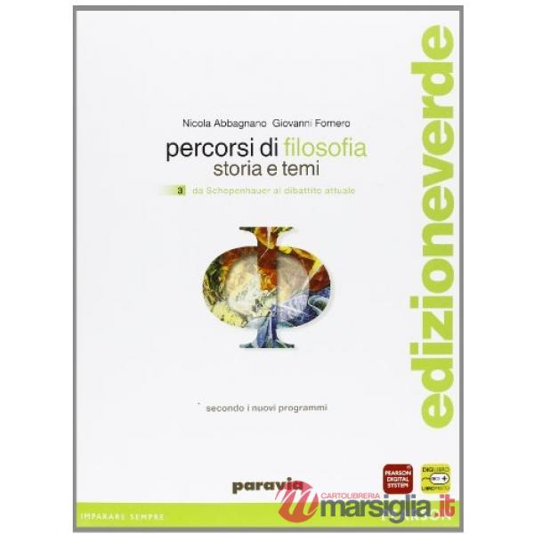 PERCORSI FILOSOFIA 3 EDIZ. VERDE + DIZ. FILOS
