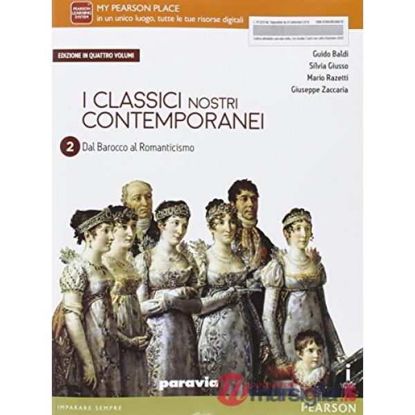 CLASSICI NOSTRI CONTEMPORANEI ED. 4 VOLUMI 2 VOL + ITE + DIDASTO