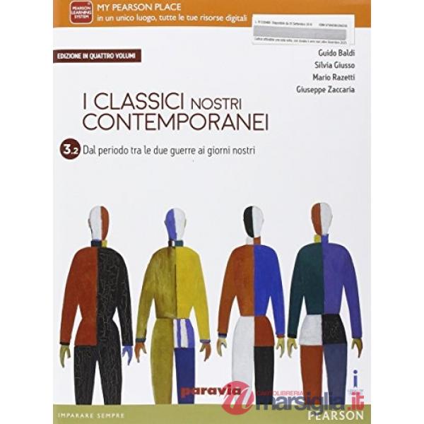 CLASSICI NOSTRI CONTEMPORANEI IN QUATTRO VOLUMI 3/2 VOL + ITE