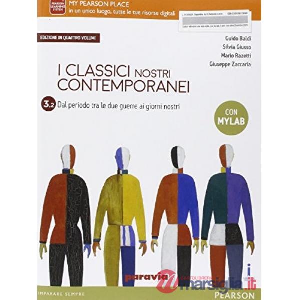 CLASSICI NOSTRI CONTEMPORANEI QUATTRO VOLUMI 3/2 MYLAB VOL