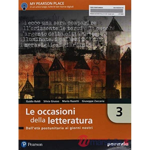 OCCASIONI DELLA LETTERATURA 3 VOL + ICONCETTIBASELETTER. 3 + VERS